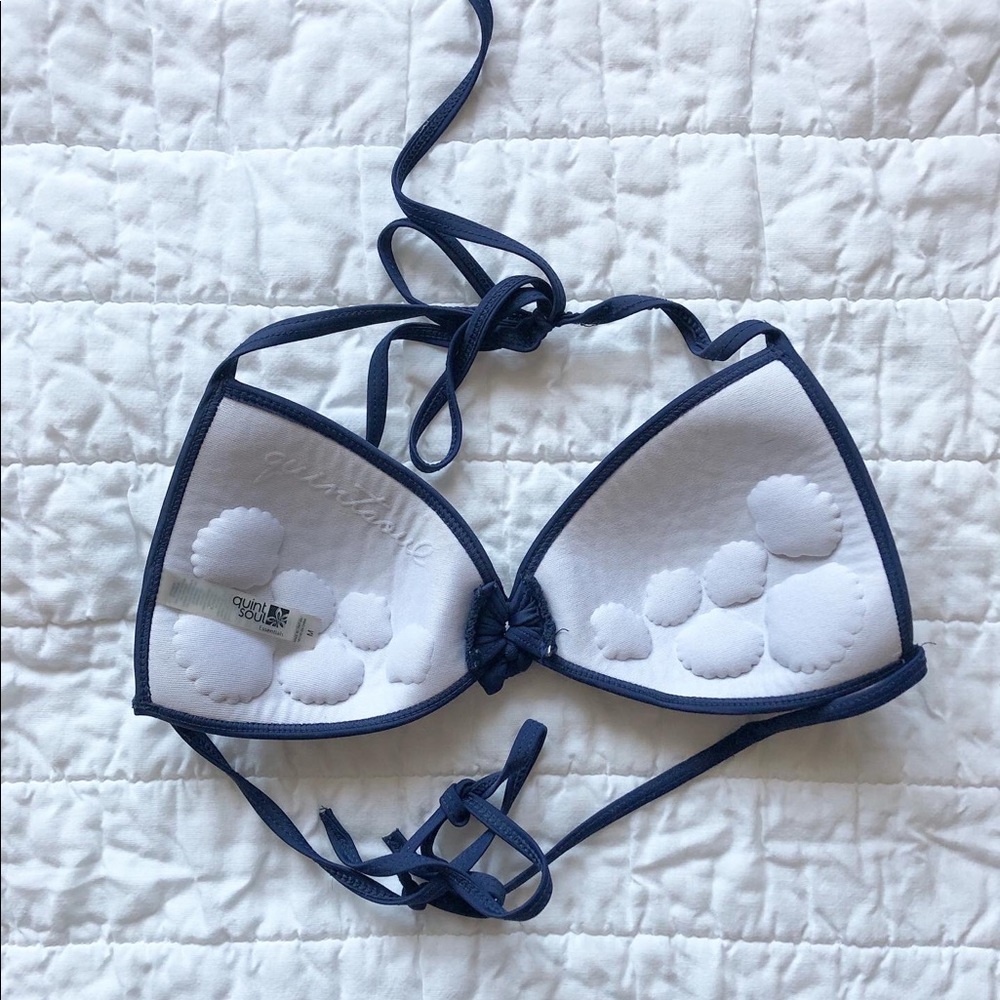 Blue bikini top - Picture 3 of 3